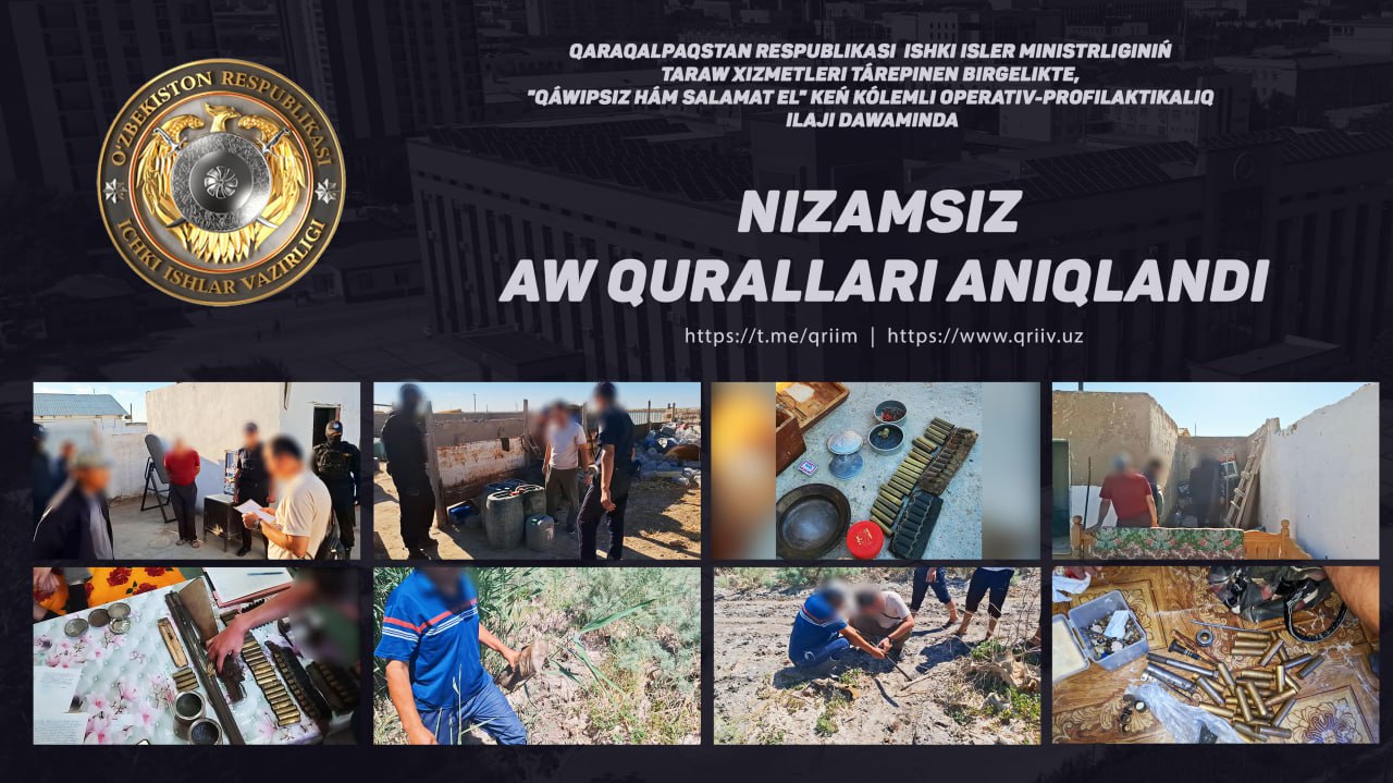 «Qáwipsiz hám salamat el» operativ profilaktikalıq ilajınıń 2-basqıshı sheńberinde «Tań» o…