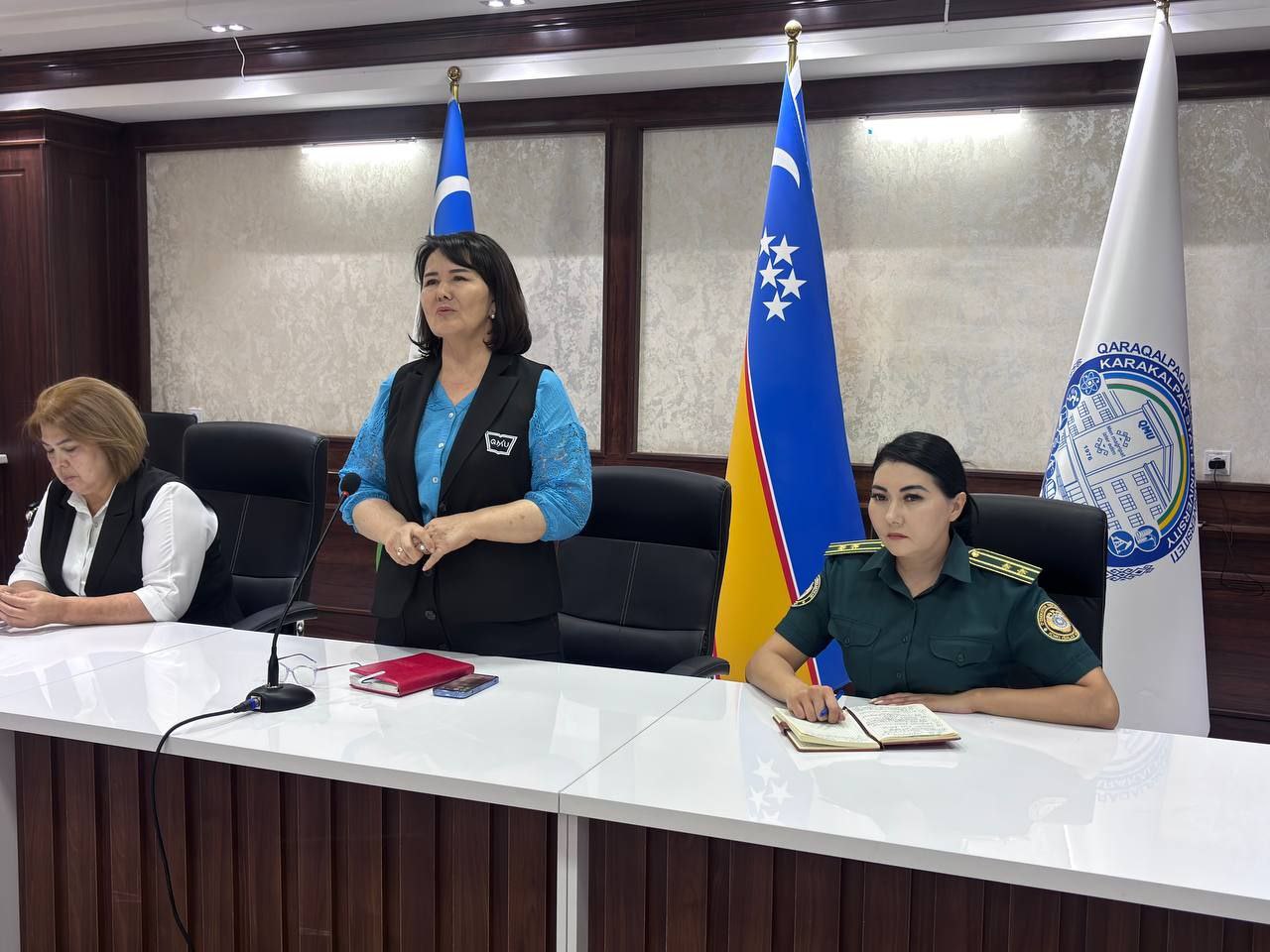 Qoraqalpoq davlat universiteti Xotin-qizlar masalalari bo‘yicha katta inspektor, QDU Xotin…