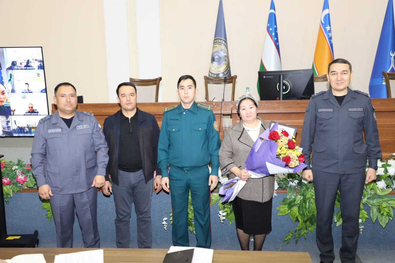  «25 октябрь – Ички ишлар органлари ходимлари» куни муносабати билан Қорақалпоғистон Респу…