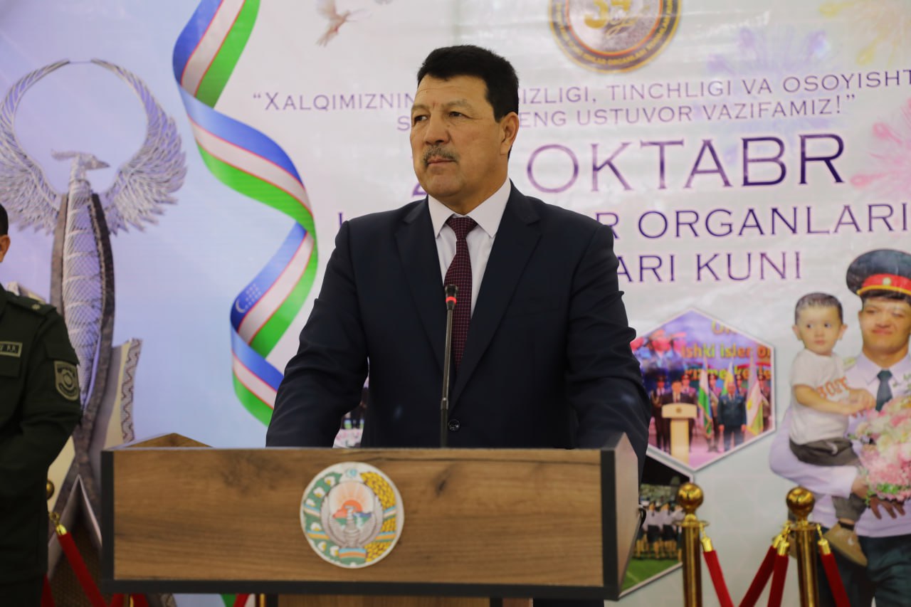 Нукус туманида Ички ишлар ходимлари куни белгиланди